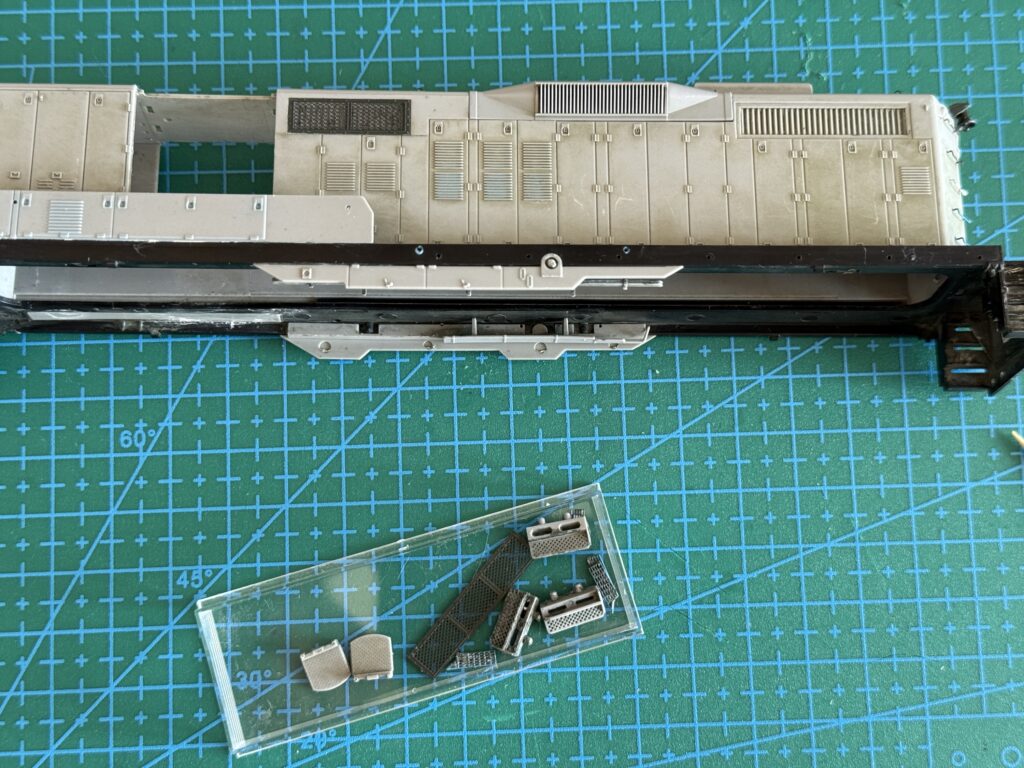 Details came off during alcohol soaking