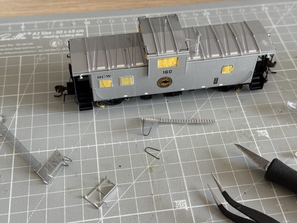 Roofwalks removed as per FRA rules.