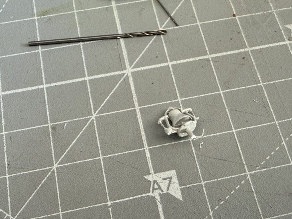 Details West roof-mount metal cast bell