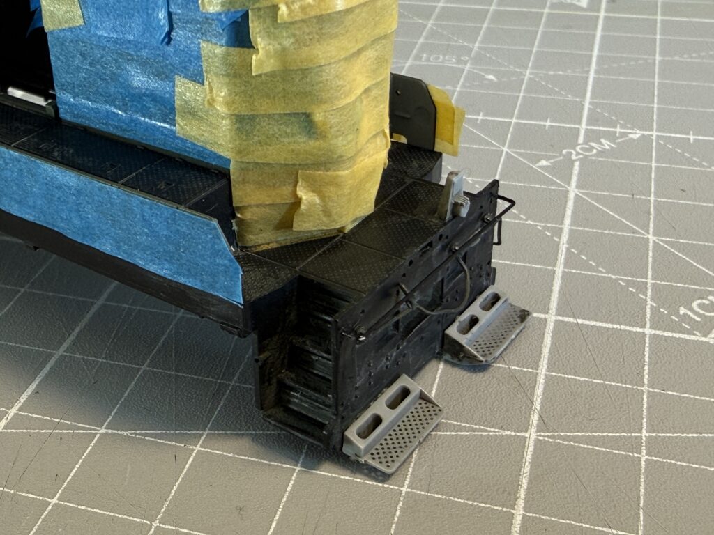 Pilot details reassembled