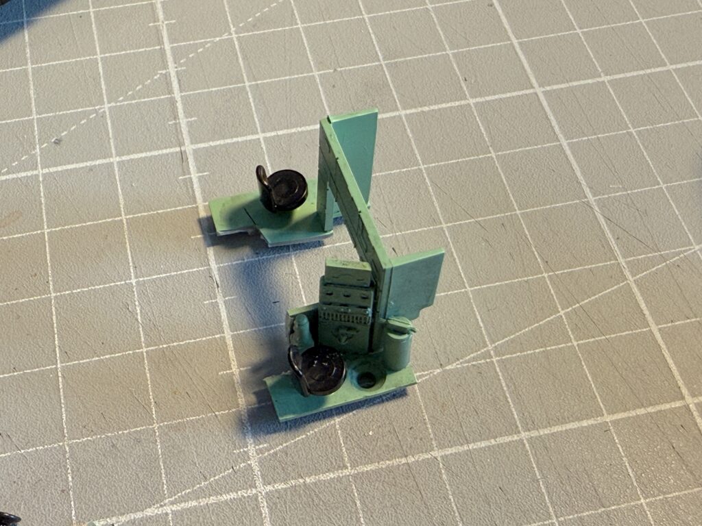 Trimmed cab interior