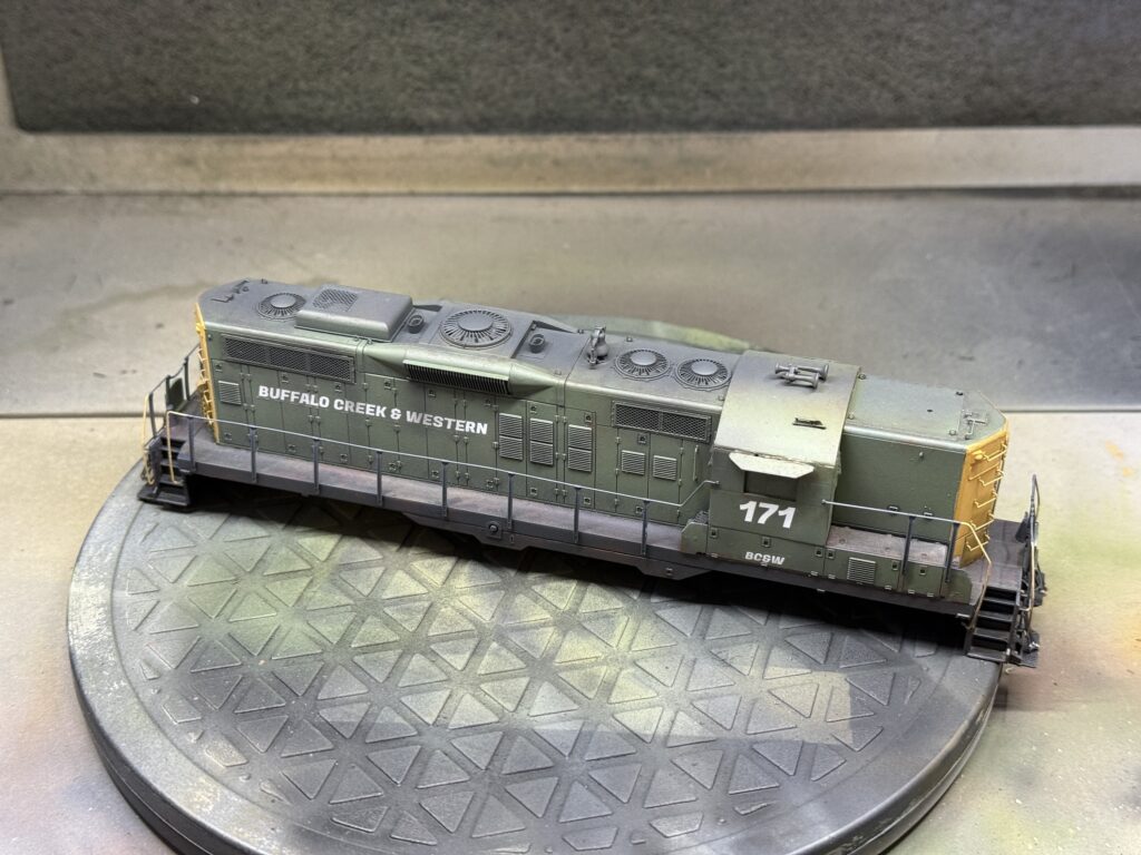 Final coat of dirt on the roof