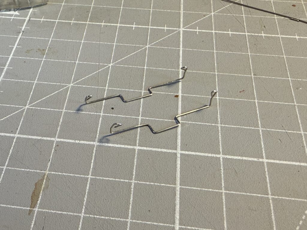 Scratchbuilt cut levers