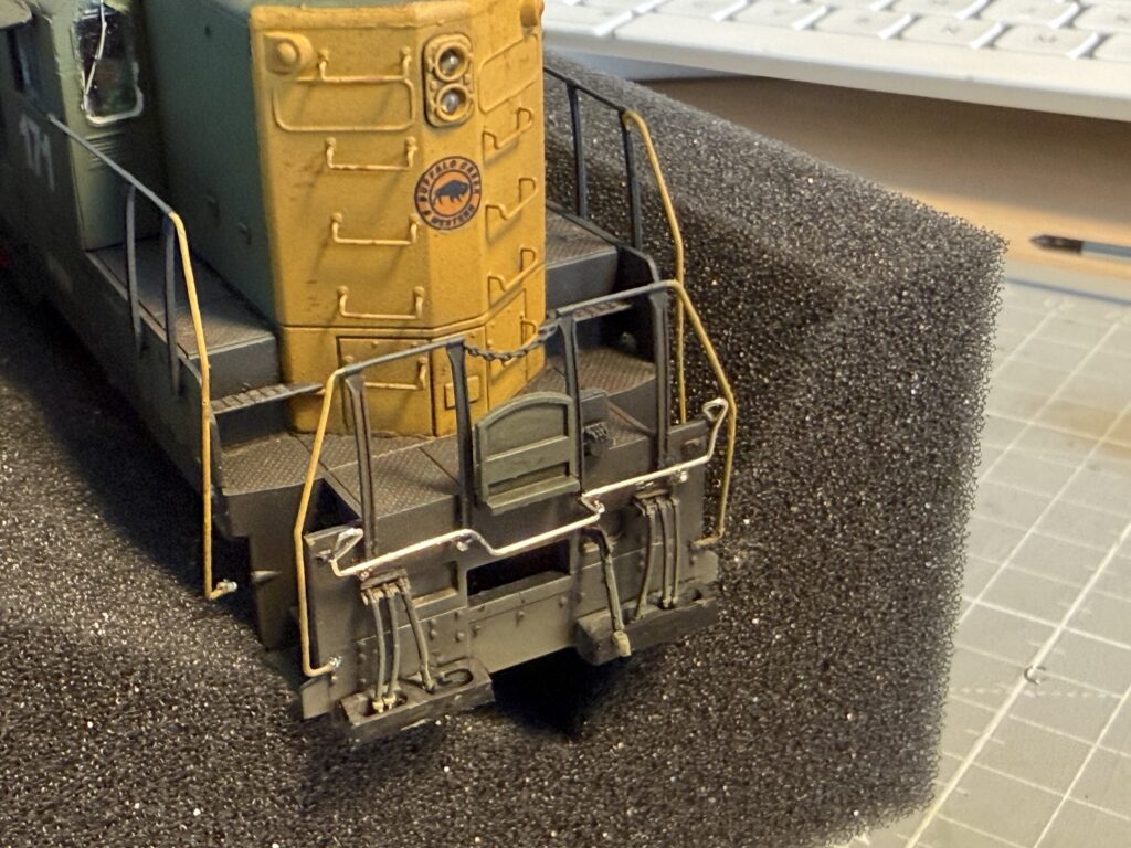 Cut levers installed