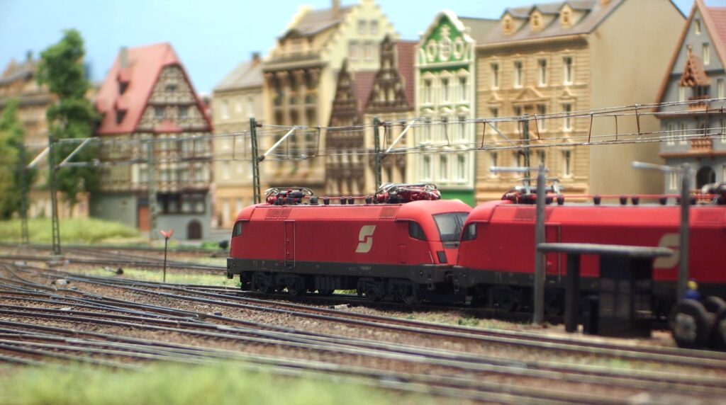 Austrian ÖBB N scale layout