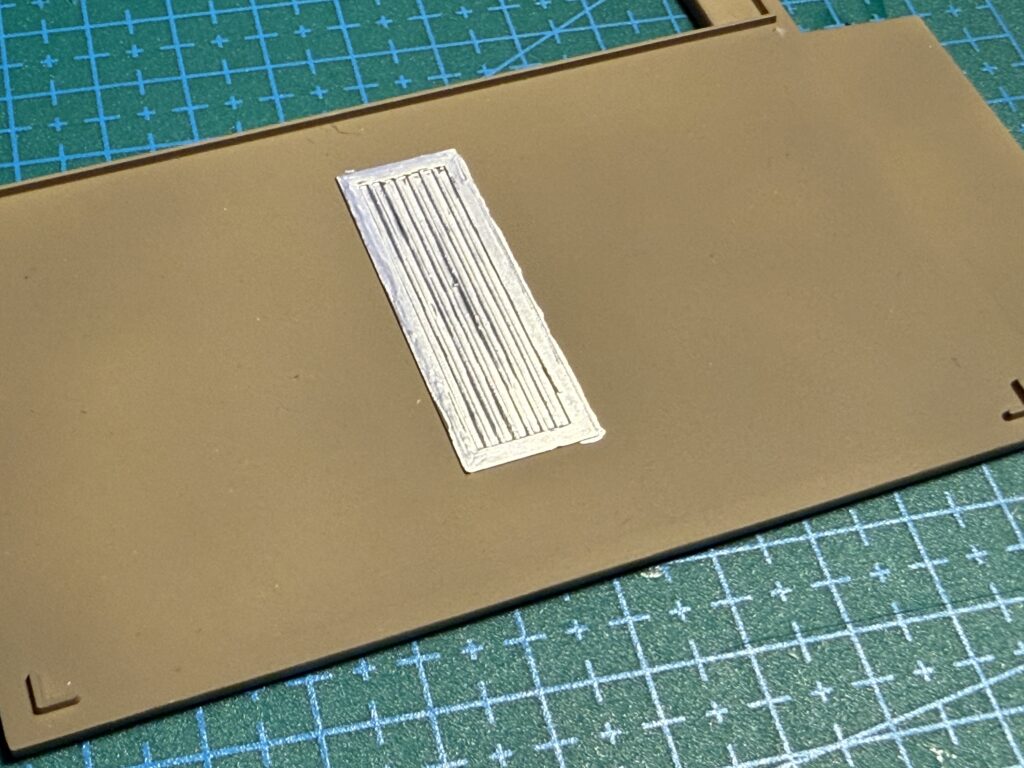 Unloading pit metal grill