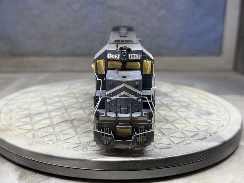 B&C&W GP15-1 weathering: front view