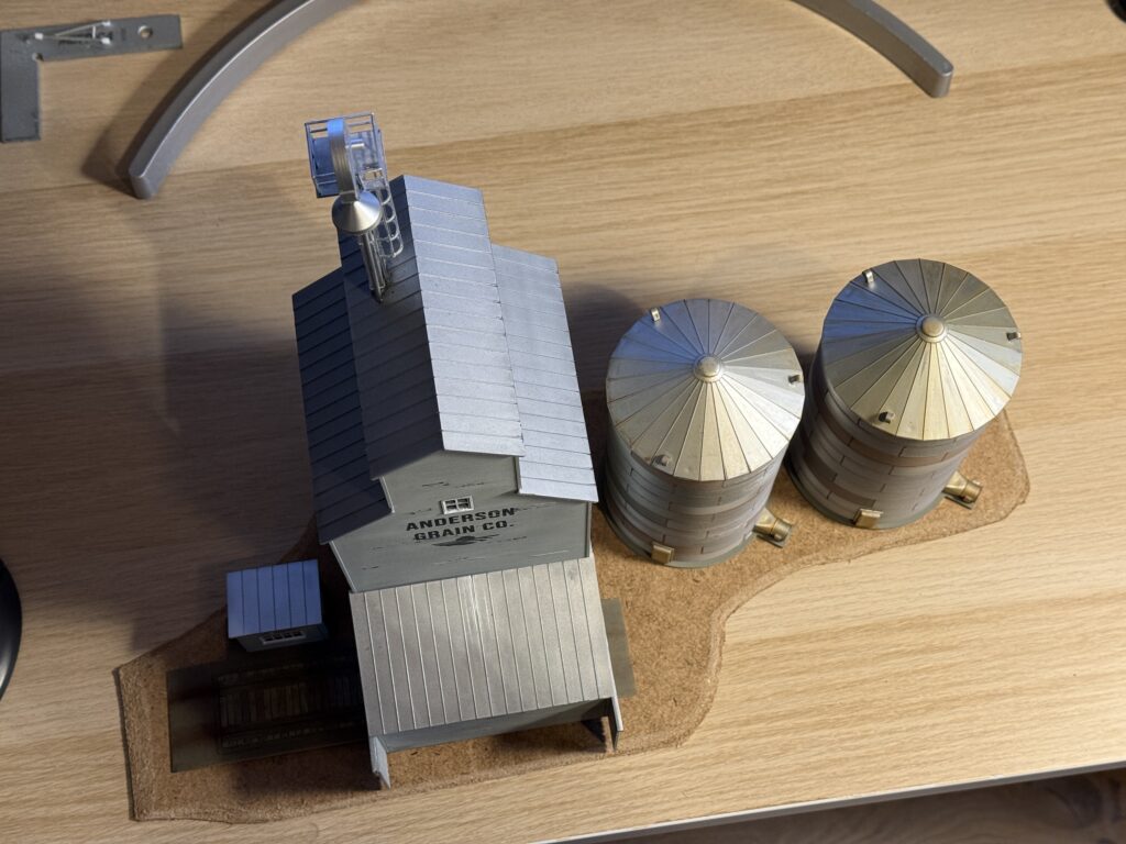 Anderson Grain Co. elevator part III: masonite base
