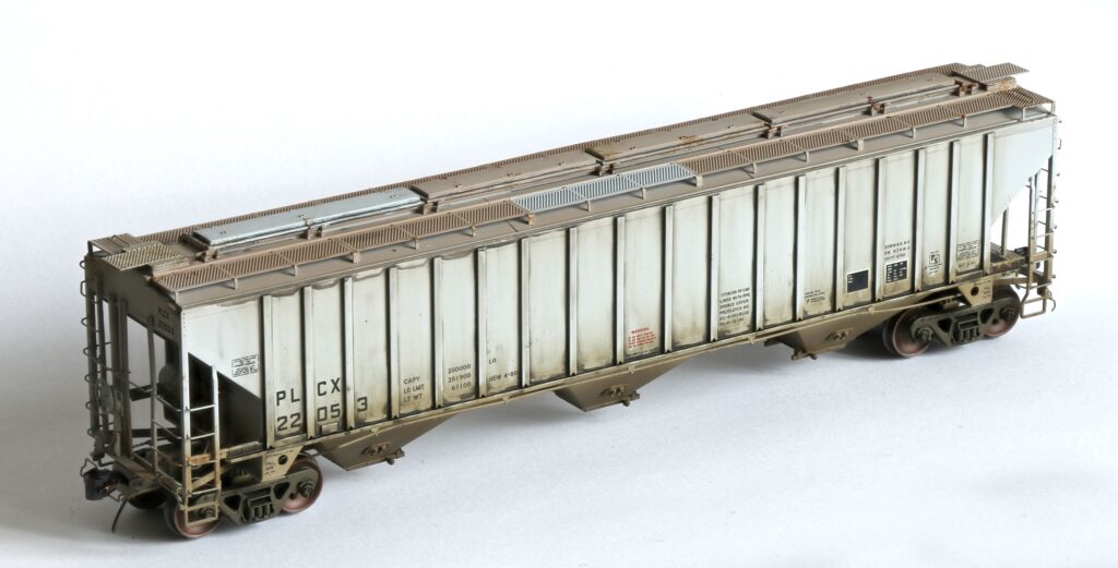 Tangent HO covered hoppers: PLCX 22053