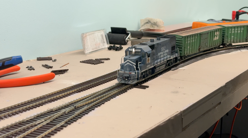 BC&W Layout Trackwork