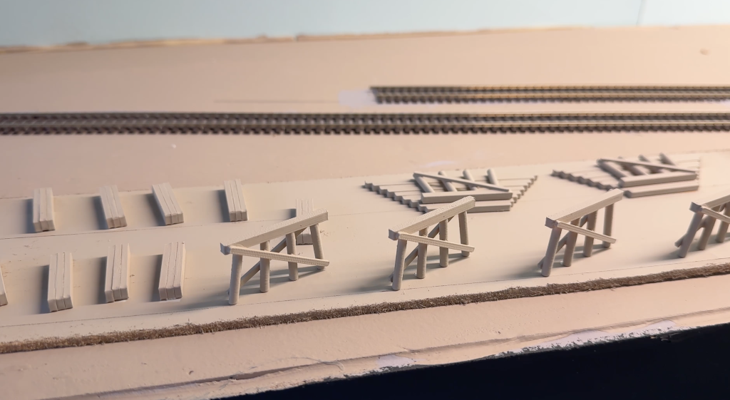 Building a bridge over the Buffalo Creek, 3D-printed bridge components