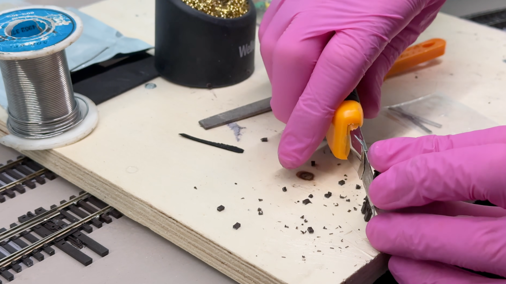Golden spike! Removing spikes from the ties