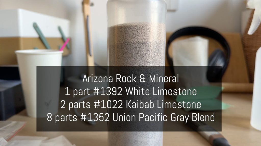 Arizona Rock & Mineral ballast formula